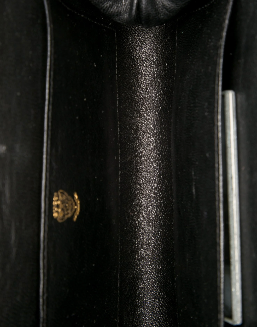 Vintage Gucci Black Minaudière Clutch