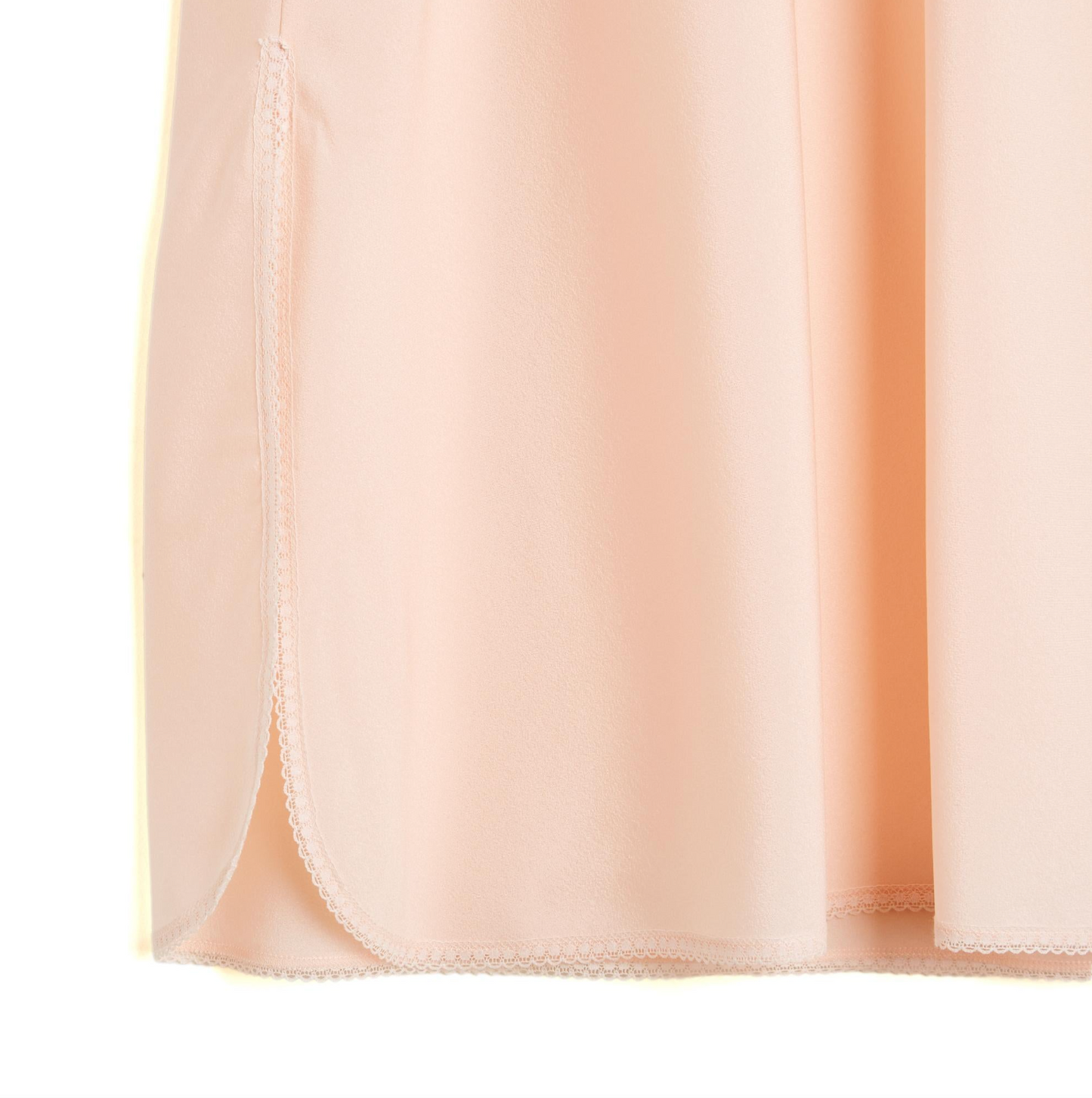 Christian Dior Lingerie 1985 Robe Combinaison Pink Satin Slip Dress